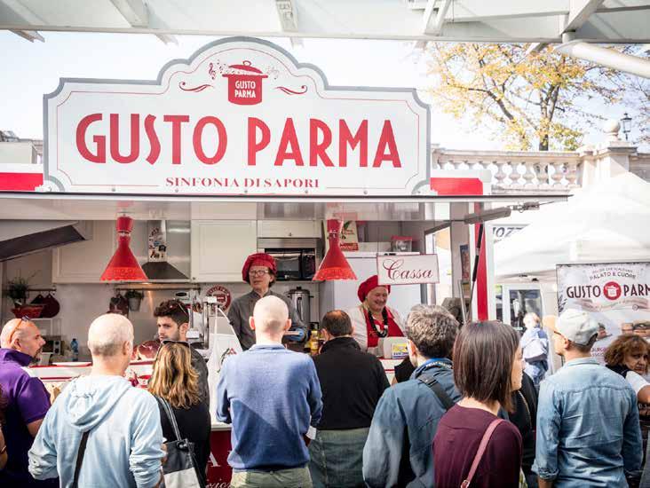 GUSTO PARMA Gusto Parma è la cucina della vera tradizione Parmigiana che viaggia su ruote: Paola