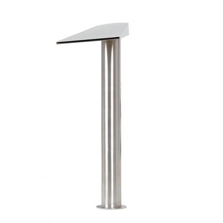 3.6 FONTANA CON UGELLO PIATTO Fontana costruita in acciaio inox AISI 316 di alta qualità completo di set di ancoraggio. Portata pompa da 25 m 3. Fontana d. 89 mm, ugello piatto, satinata Fontana d.