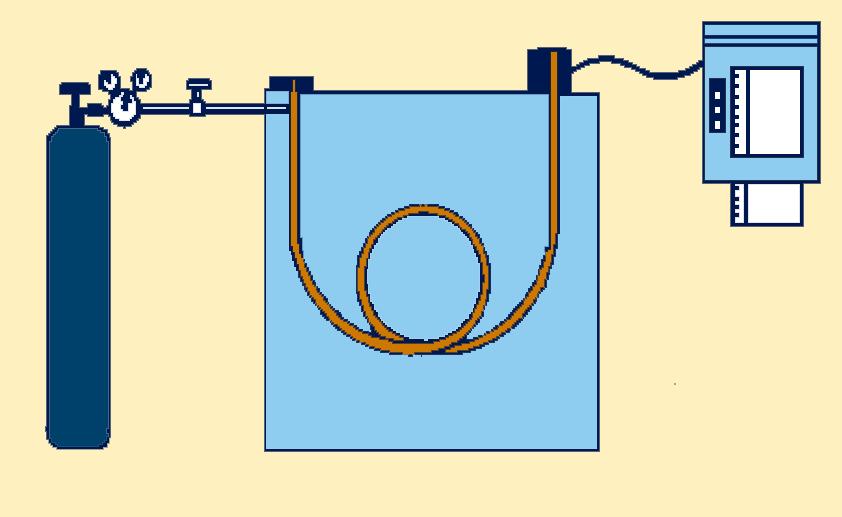 SCHEMA DI UN GASCROMATOGRAFO Regolatore a due Stadi Iniettore