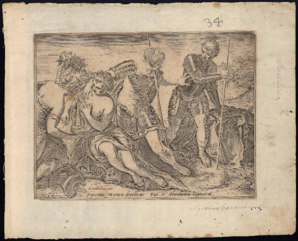 Minerva scaccia Marte Carracci Agostino; Robusti Jacopo detto Tintoretto Link risorsa: http://www.