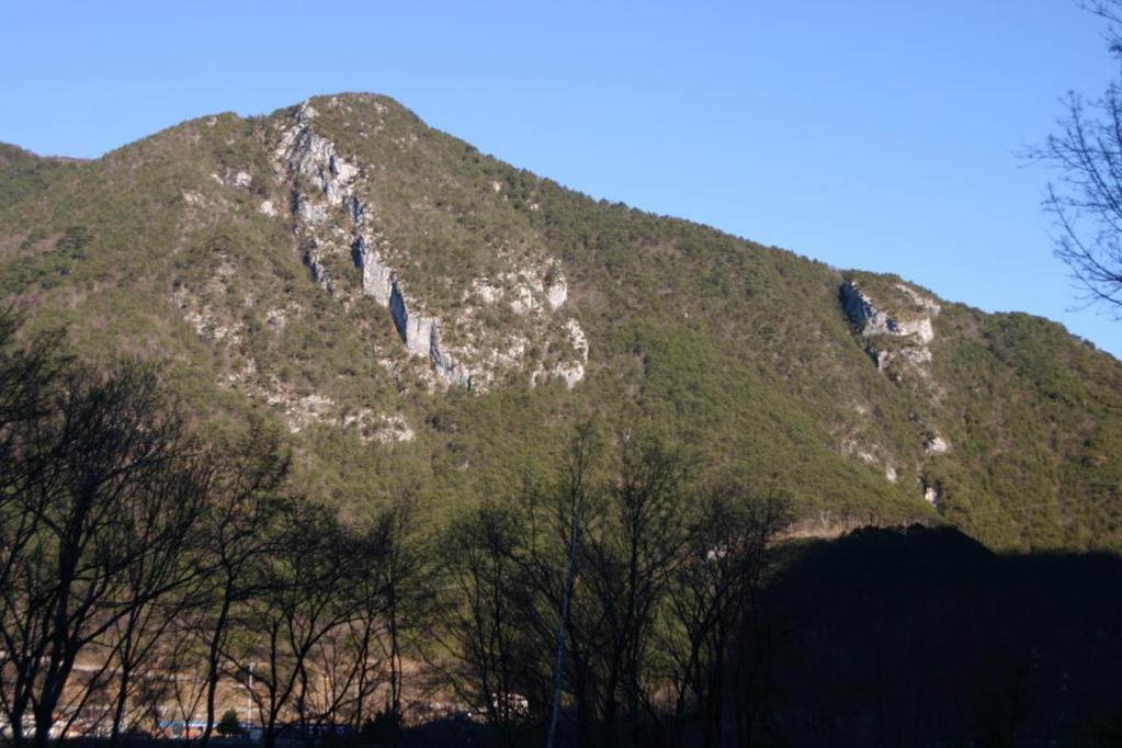 Valle del Fella tra Carnia e Moggio, versante