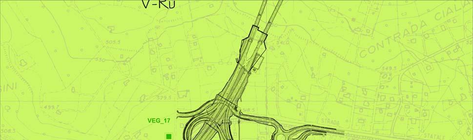 MONITORAGGIO AMBIENTALE CORSO OPERA - COMPONENTE VEGETAZIONE E FLORA- CARATTERISTICHE TOPOGRAFICHE MEDIE DEL SITO Altitudine: 521m 