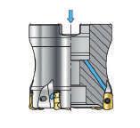 Indexable Inserts End Mills Frese con Inserti Intercambiabili EMK HFC EMK.