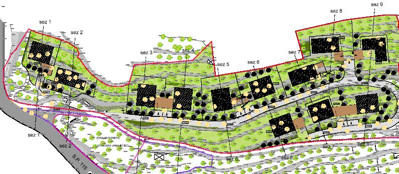 5 La presente integrazione recepisce, pertanto, la nuova planimetria Tav. n 05 - planimetria maggio 2013 - Dott. Arch.