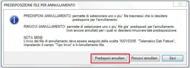 XML; reinvio di un singolo flusso. 2. Predisposizione Annullamento singolo flusso XML 16. Altri adempimenti IVA 01. Invio Fatture-Liquid. IVA 03. Invio Dati Fatture 01.