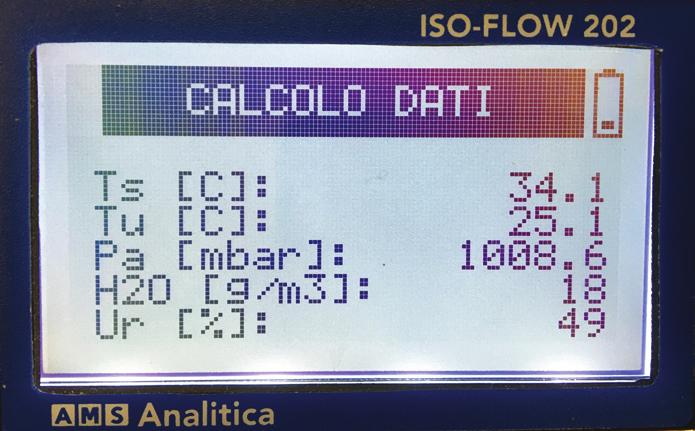 Tale misura si applica quando all interno del condotto, nei vari punti di misurazioni, si verificano situazioni instabili di flusso che generano il fenomeno delle turbolenze.