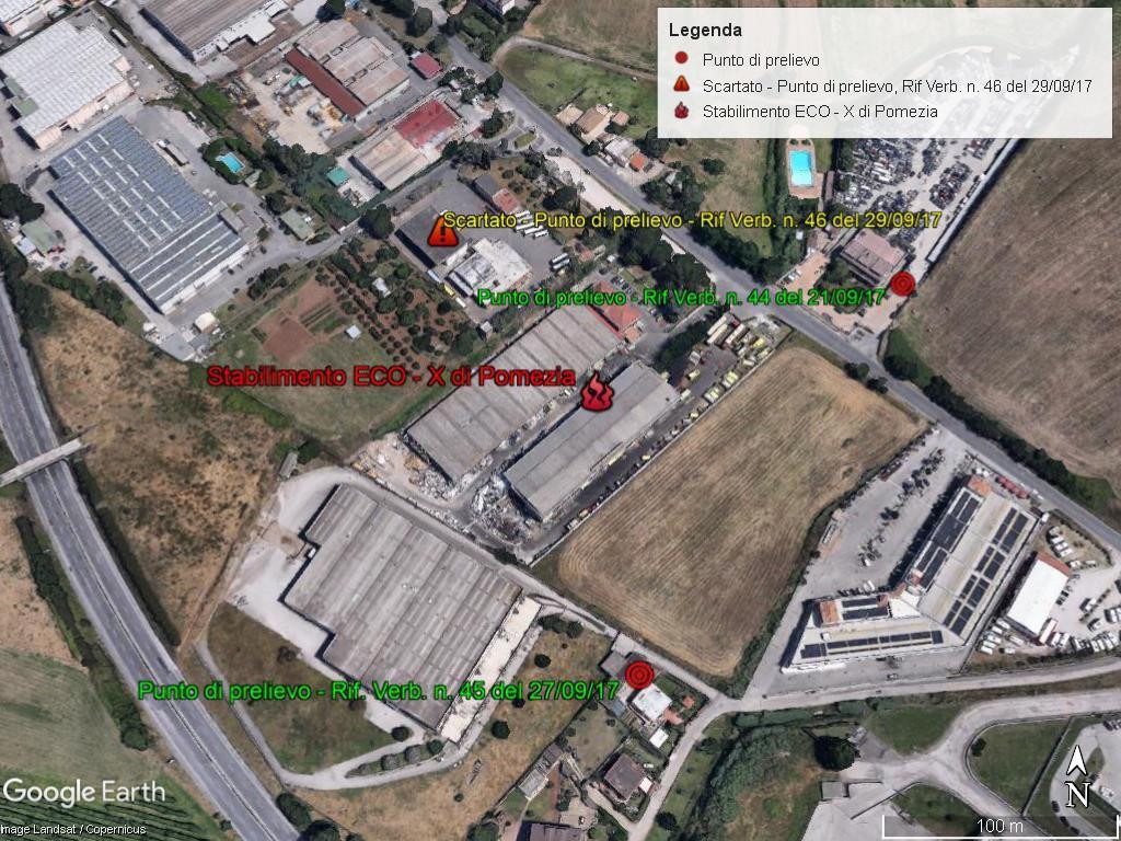 Nota Tecnica Nei giorni 21, 27 e 29 settembre 2017 sono stati prelevati, a cura dei tecnici del SISP della ASL Roma 6, nr. 3 campioni di aria ambiente nelle vicinanze del sito Eco-X.