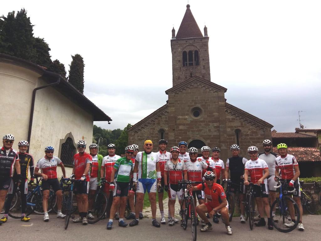 Domenica 10 giugno inizierà il tour estivo annuale con 9 partecipanti e base a Montefiascone (Viterbo); trasferimento con furgone e macchine per trasporto bici e bagagli di circa 496 km.