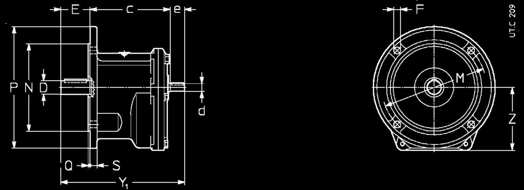 e Y 1 F H K L M N P Q S T U V Z Massa Size Ø Ø h11 Ø Ø Ø Ø Mass h6 kg 32 115 53 20 103-93 1) 16 30 11 20 153 9,5 75 9,5 10 115 95 140 3,0 10 139 77 48 2) 73 4 40 132 63 19 122-93 1) 19 40 11 23 185