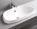 INCASSO 63 x 40 lavabo incasso drop in washbasin PTL004 01; 00 8,5 20 36 PLETTRO
