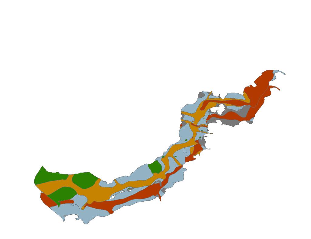 Distribution of the Tiber s