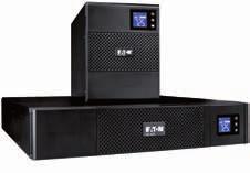 Reti e server 3 Eaton 5SC UPS 500/750/000/500/2200/3000 VA 5SC è disponibile in modalità sia Tower che Rack 2U. Di profondità ridotta per una semplice integrazione negli armadi di piccole dimensioni.