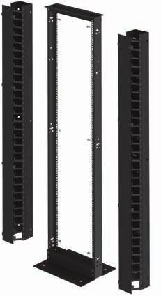 Rack IT e unità di distribuzione dell alimentazione Rack con 2 montanti per Serie RE 5 Rack con 2 montanti Eaton Serie RE Una soluzione di montaggio a semplice telaio per contenere le apparecchiature