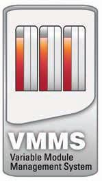 Tecnologia 8 Variable Module Management System VMMS Applicazioni Le applicazioni tipiche in cui VMMS è particolarmente efficiente includono: UPS in sistemi ridondanti N+ e 2N - Con carichi leggeri: