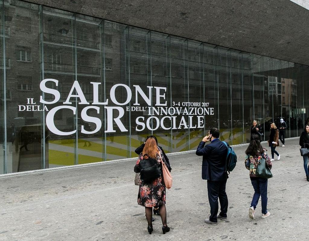 Il Salone della CSR e dell innovazione sociale è un'occasione di visibilità, confronto, networking per le organizzazioni che hanno fatto della