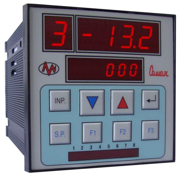 CM88-7R-7I Microprocessore con 7 ingressi Pt100 e 7 ingressi in corrente continua Il CM88-7R-7I è uno strumento a microprocessore multicanale che accetta ai suoi ingressi 7 sonde Pt100 e 7 correnti