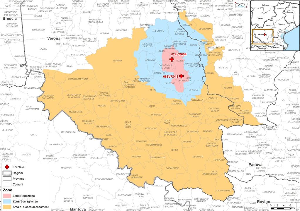 Allegato I Zona di Ulteriore Restrizione Elenco Comuni ricompresi nella ZUR NOME COMUNE ARCOLE SOAVE TREGNAGO