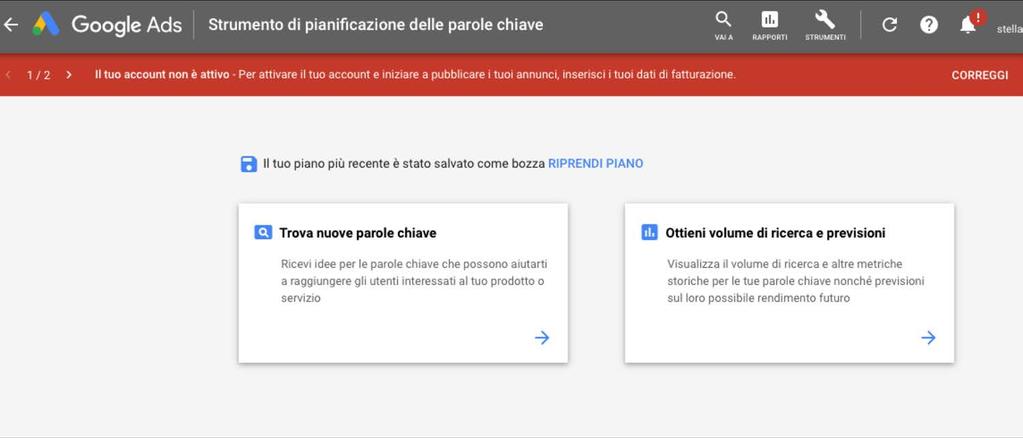 Bisogna avere un account Google (mail) S. Romagnoli, F.