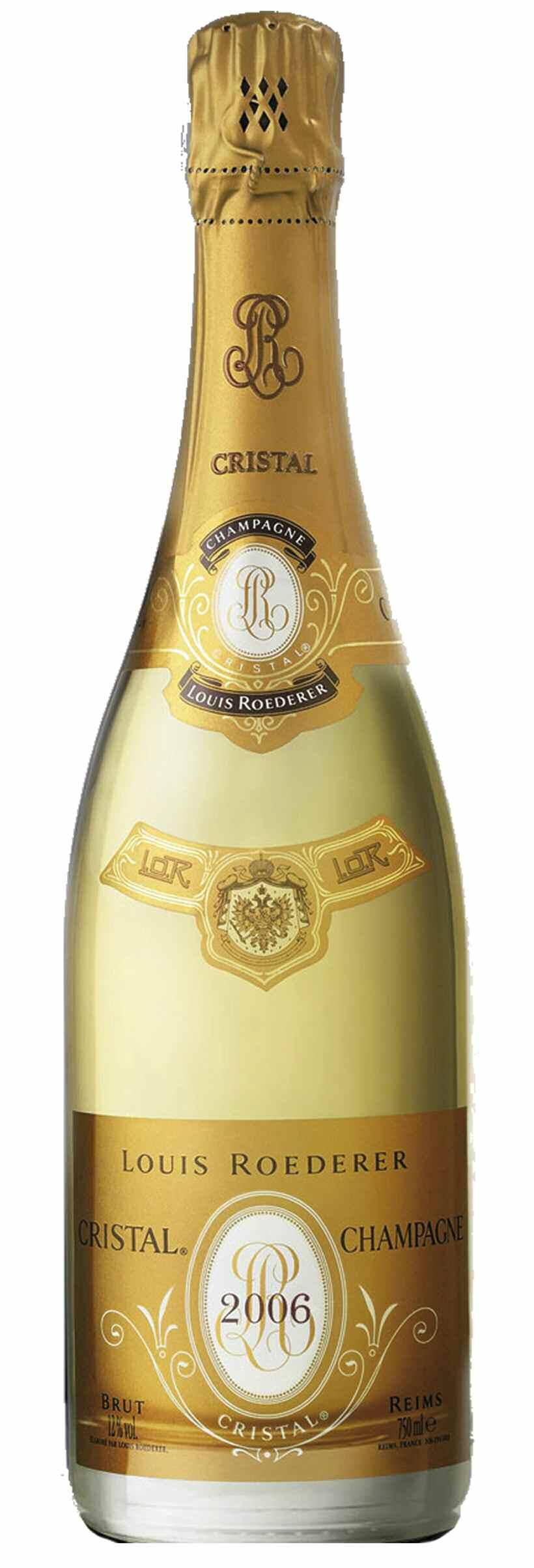 Pag. 27 CRISTAL Champagne Cristal Louis Roederer pinot noir 55%, chardonnay 45% Il Cristal è certamente il vino più famoso della maison Roederer e questo blend del 2007 di certo rende giustizia alla