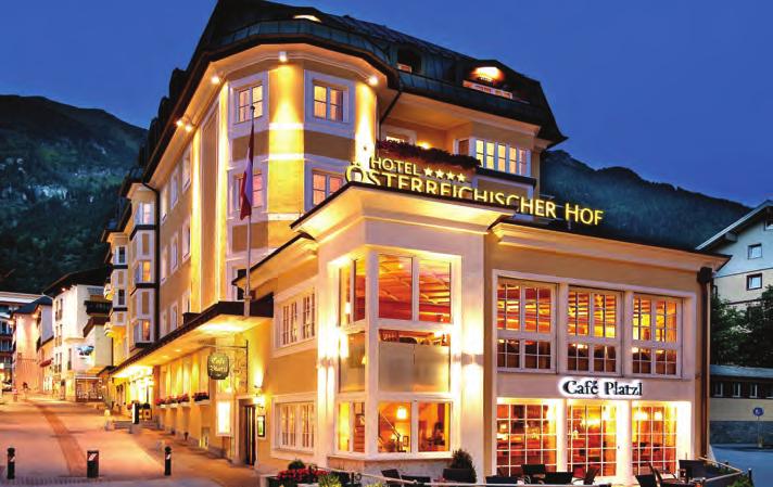 Austrija Gastein Kurhotel Österreichischer Hof 4* Bad Hofgastein Obiteljski hotel