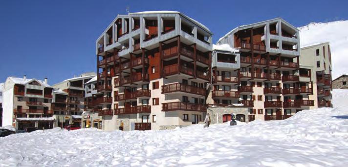 Francuska Residence Le Hameau du Borsat 3* Tignes Residence Le Hameau du Borsat nalazi se direktno na ski stazi u Tignes-Val