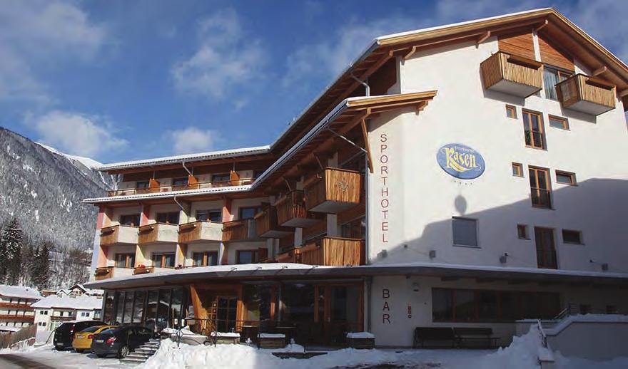 Italija Kronplatz Sporthotel Rasen 4* Rasen/Rasun Sporthotel Rasen se nalazi u Antholz dolini, samom srcu Dolomita, udaljen 4 kilometra od žičare Olang.