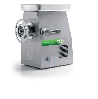 TI 32 RS UNGER Giri/m coclea Screw revolution (RPM) Produzione oraria Production per hour (kg) Bocca d uscita Barrel (mm) Bocca inserimento carne Inlet (mm) Piastra in dotazione Standard plate (mm)