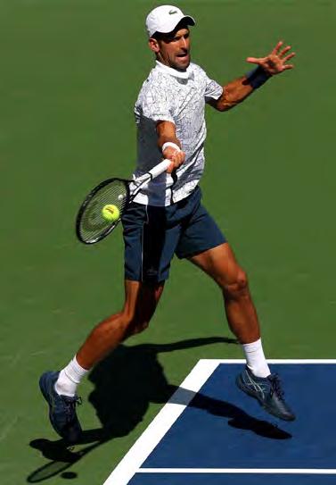 i numeri della settimana Nole meglio di Jimbo DI GIORGIO SPALLUTO FOTO GETTY IMAGES 42 i quarti di finale raggiunti in carriera a livello Slam da Novak Djokovic.