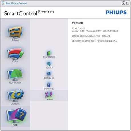 Menu Context Sensitive (Contestuale sensibile) Il menu Context Sensitive (Contestuale sensibile) è Enabled (Abilitato) per impostazione (Abilita menu contestuale) è stata selezionata nel pannello