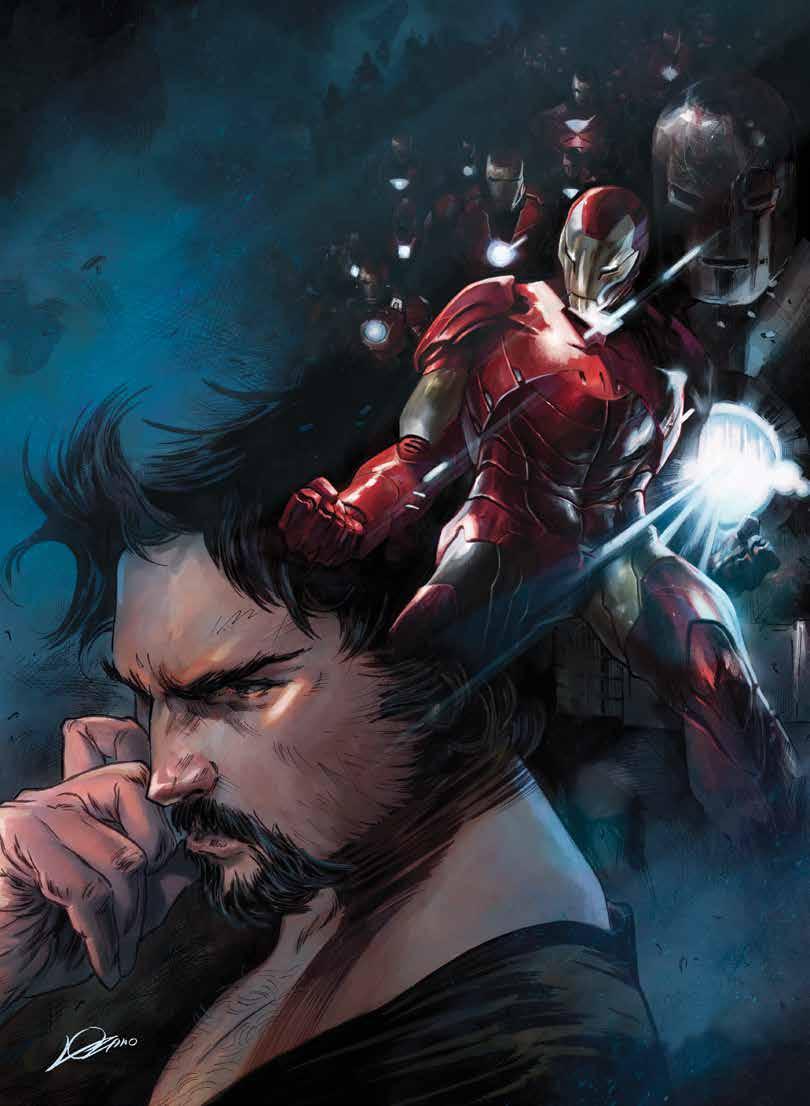 TONY STARK IRON MAN 1 Anteprima» Panini Comics UN NUOVO INIZIO MARVEL VARIANT TONY STARK IRON MAN 1 Variant Esclusiva