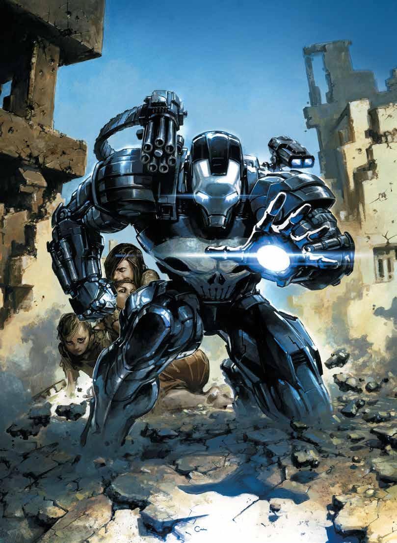 PUNISHER 1 WAR MACHINE UN NUOVO INIZIO MARVEL Punisher non è mai stato così letale! Ora che War Machine è morto, indovinate chi ha preso la sua armatura?