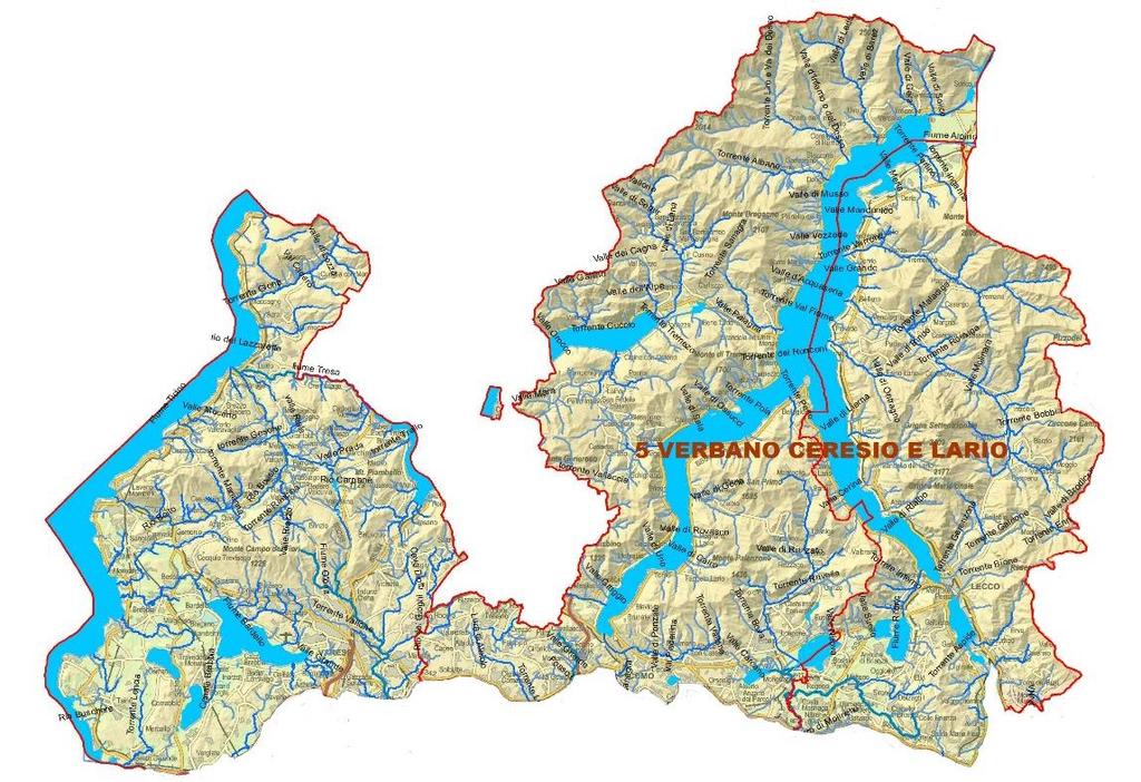 Sono escluse tutte le acque che ricadono nella Provincia di Sondrio.