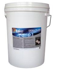 CH8001040020005 5 kg 1 55,20 CH8001040020010 10 kg 1 107,10 CH8001040020030 30 kg 1 312,00 DEKA FLUID decapante liquido concentrato