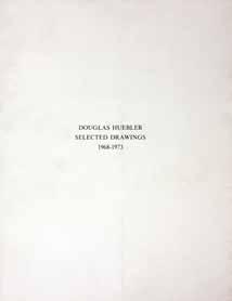 Torino, Febbraio 1975 [124] DOUGLAS HUEBLER Selected