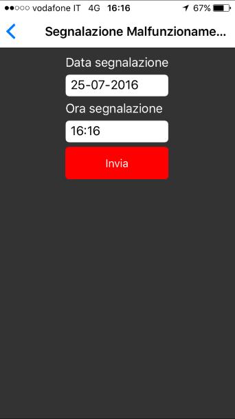 Segnalazione malfunzionamento La segnalazione malfunzionamento deve essere aperta quando per un qualunque motivo tecnico la struttura non è in grado di fare la presa in carico di una ricetta.