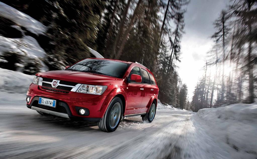 FREEMONT AWD Per sentirti ancora più libero, nasce il nuovo FREEMONT AWD, il 4x4 con cambio automatico a 6 rapporti per garantire maggiore trazione,