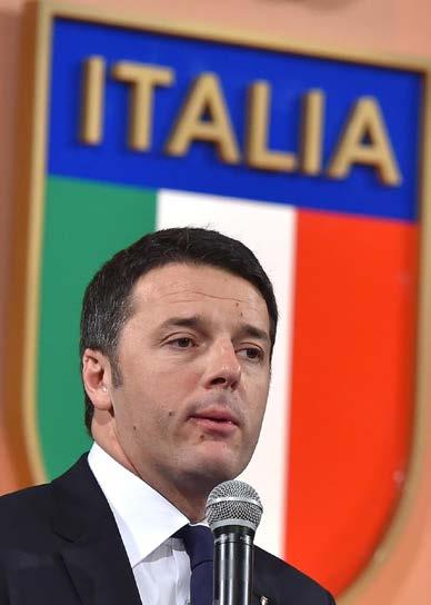 Il premier Matteo Renzi è intervenuto durante la Cerimonia affermando che l'italia si è candidata come paese ospitante delle Olimpiadi 2024 con lo scopo di vincere.