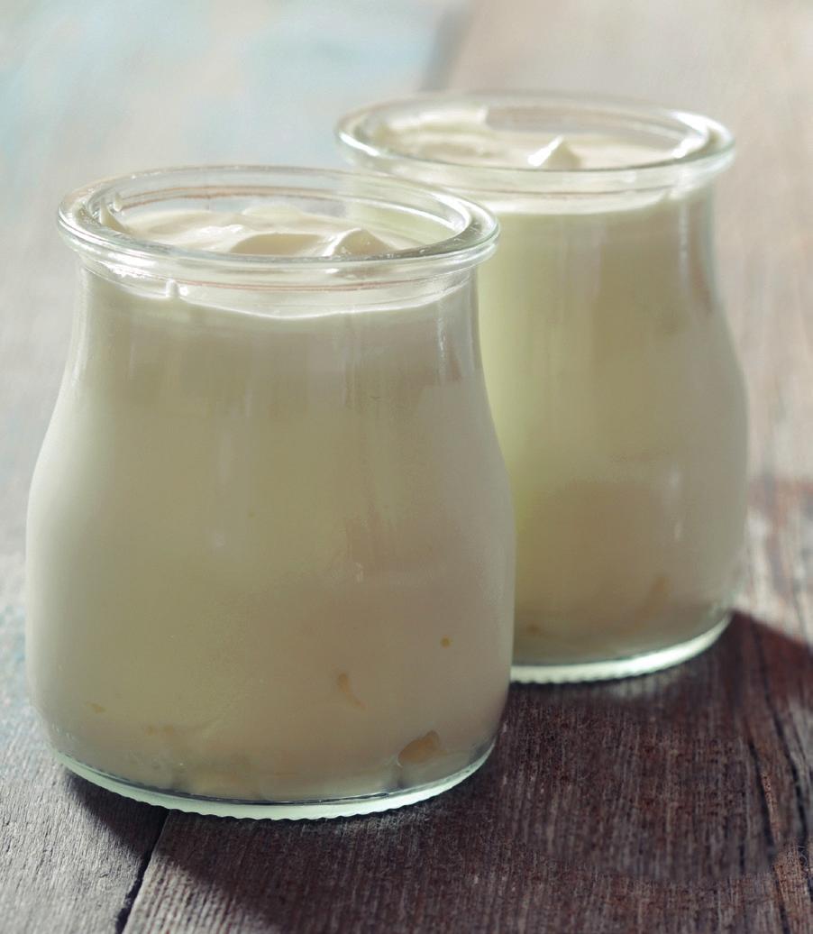 3 Produzione, conservazione, etichettatura YOGURT COMPATTO, COLATO E DA BERE Per ottenere uno yogurt compatto bisogna, di fatto, saltare la fase di rottura del coagulo vista per lo yogurt cremoso.