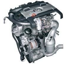 Doppia sovralimentazione compressore/turbocompressore a gas di scarico Gli attuali motori sovralimentati utilizzano nella maggior parte dei casi i turbocompressori a gas di scarico. Il motore 1.