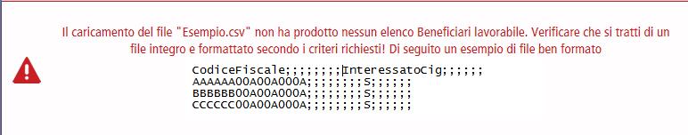 Si seleziona CSV Unicigo (quello utilizzabile per calcolare le ore