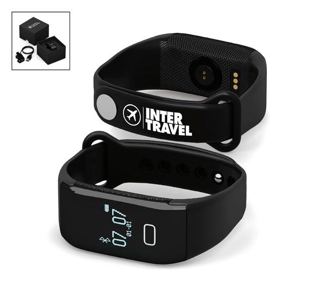 Oggetti Hi Tech BRACCIALE ACTIVITY TRACKER SCREENTOUCH Sport, Qualità del sonno, Frequenza cardiaca Segue l attività sportiva, misura la frequenza cardiaca e la qualità del sonno.