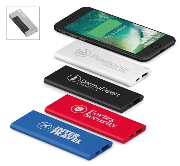 Energia portatile NUOVO POWER BANK SLIM 3000 LA BATTERIA DI EMERGENZA ELEGANTE, COMPATTA E ULTRA RAPIDA!