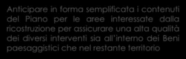 30 38 Anticipare in forma semplificata i contenuti del Piano