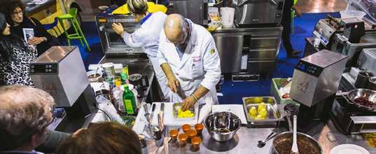 Education & competition: I tuoi prodotti sotto i riflettori durante i concorsi, gli eventi le dimostrazioni e show cooking.