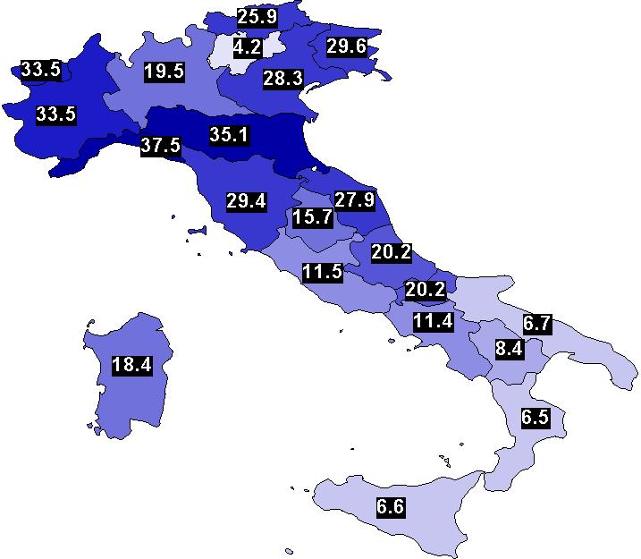 *Dati preliminari al 30 novembre 2006