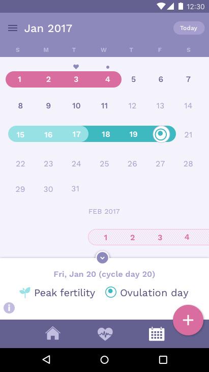 Utilizzo della app Calendario La vista Calendario offre una panoramica estesa degli