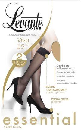 88% Polyamide (PA) 12% Elastane (EA) Viva 10 den VV1U 4,50 Gambaletto setificato opaco,