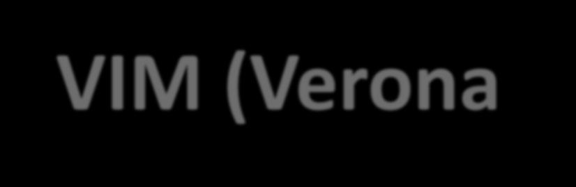 VIM (Verona imipenemasi) Le cosiddette metallo-β-lattamasi (necessitano di zinco nel sito attivo) appartengono alla classe B di Ambler. Sono state descritte originariamente in Pseudomonas spp.