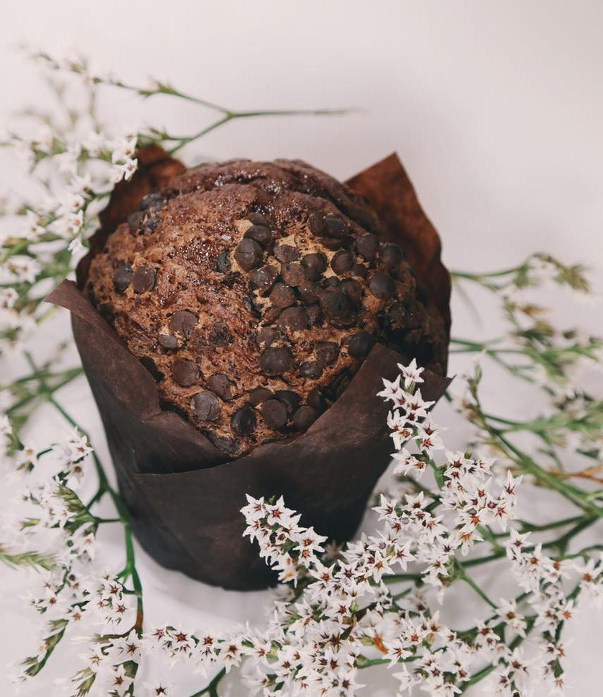 MUFFIN per 15 muffins (la confezione contiene i pirottini all interno) Doppio cioccolato: farina di grano duro KHORSAN (kamut), zucchero di canna, cioccolato bianco, cioccolato fondente, cacao