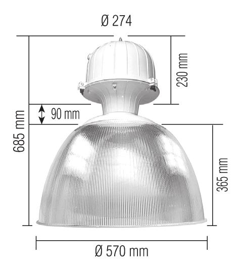 CEI/EN 60529: Grado di protezione degli involucri (comuni per Diamant-A e C) Corpo e coperchio in pressofusione di alluminio corredato di catenelle di sicurezza in acciaio (apertura coperchio senza